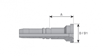 Фл. 1"3000/0-16 int (44,5) DN25