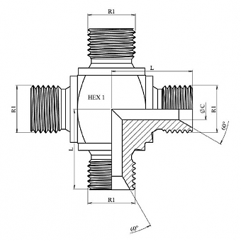 TN101 BSP 1"