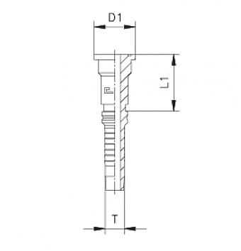 Фл. 1.1/2" 3000/0-24 int (60,3) DN38 (C)