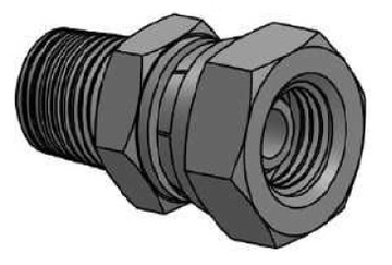 Адаптер BSPT1/2"-BSP1/2" (Ш-Г) 