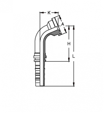 Фл. 1.1/2"6000/45-24 (63,5) CS DN38 (T)