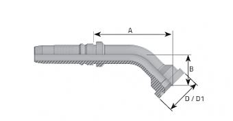 Фл. 1.1/4"3000/45-20 int (50.8) DN32