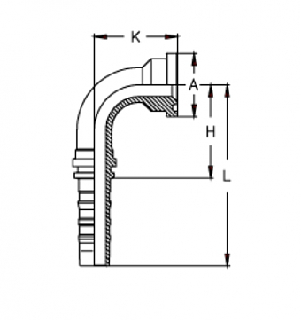 Фл. 1"6000/90-16 CS (47,7) DN25