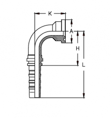 Фл. 1"6000/90-16 CS (47,7) DN25